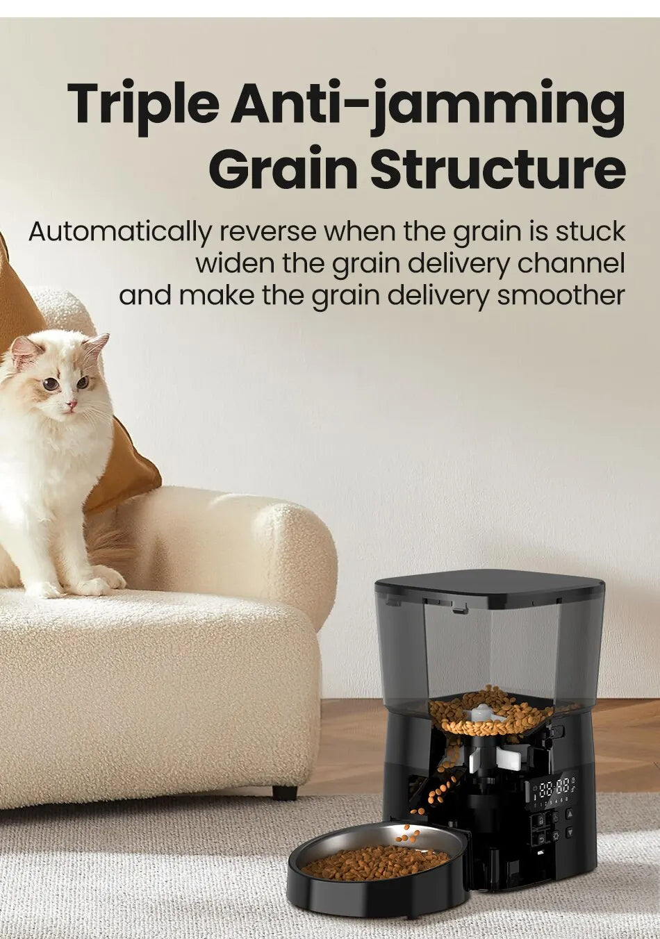 4FluffyPaws™ Automatic Pet Feeder