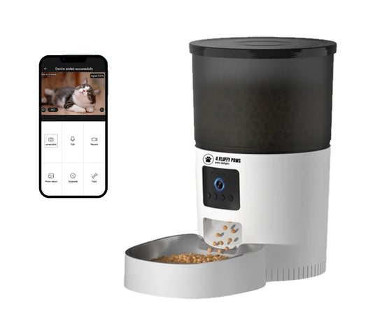 4FluffyPaws™ Automatic Cat Feeder with HD Camera