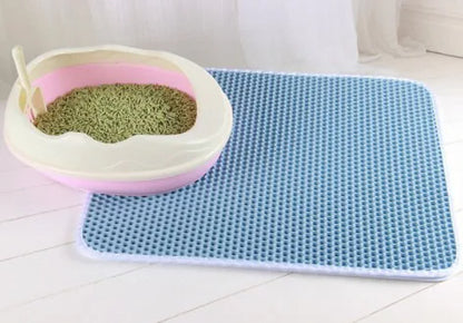 4FluffyPaws™ Non-Slip Cat Litter Mat